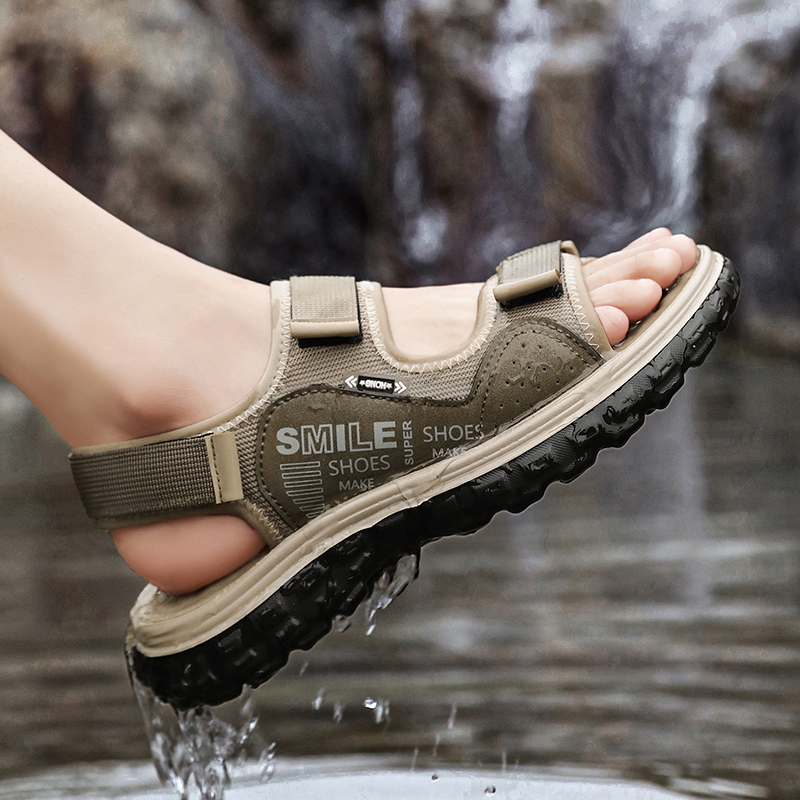 Velcro Hook Loop - Men's 2026 New Summer Sandals, Adjustable