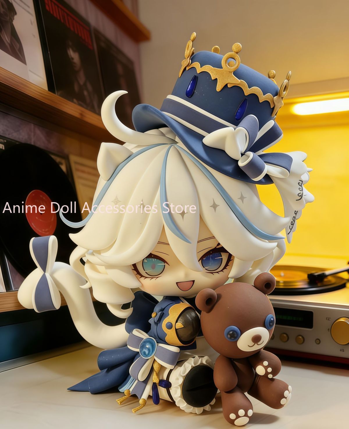 Prop Para Cosplay - New Anime Genshin Impact Furina Cosplay