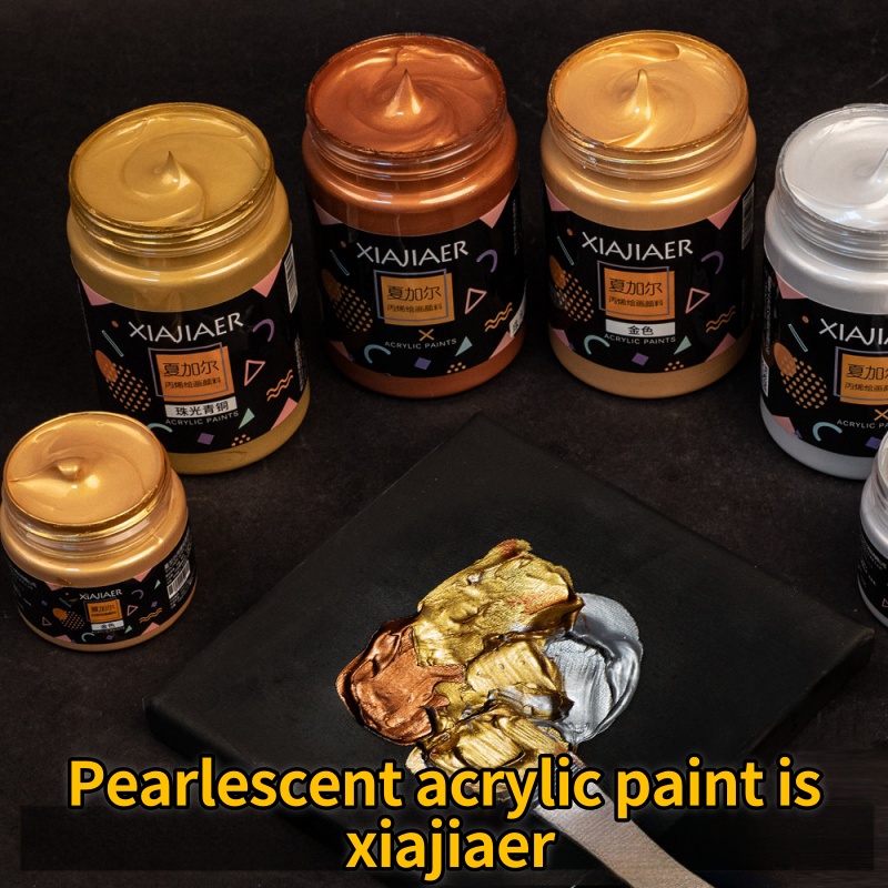 Metallic Spray Paint - 1pcs/100ml/300ml Xiajiaer Gold Acrylic Pigment Crafts