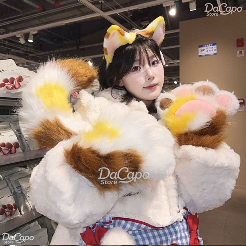 Kig Kigurumi Calico Cat Furry  - مراجعة Cosplay Prop Kit وسعره