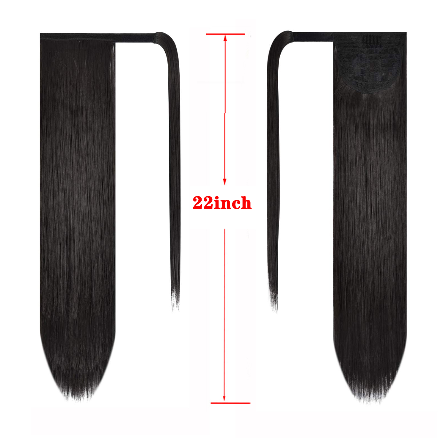 Synthetic Ponytail Long Straig - مراجعة Aerith Cosplay Prop وسعره