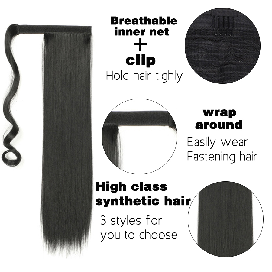 Synthetic Ponytail Long Straig - مراجعة Aerith Cosplay Prop وسعره