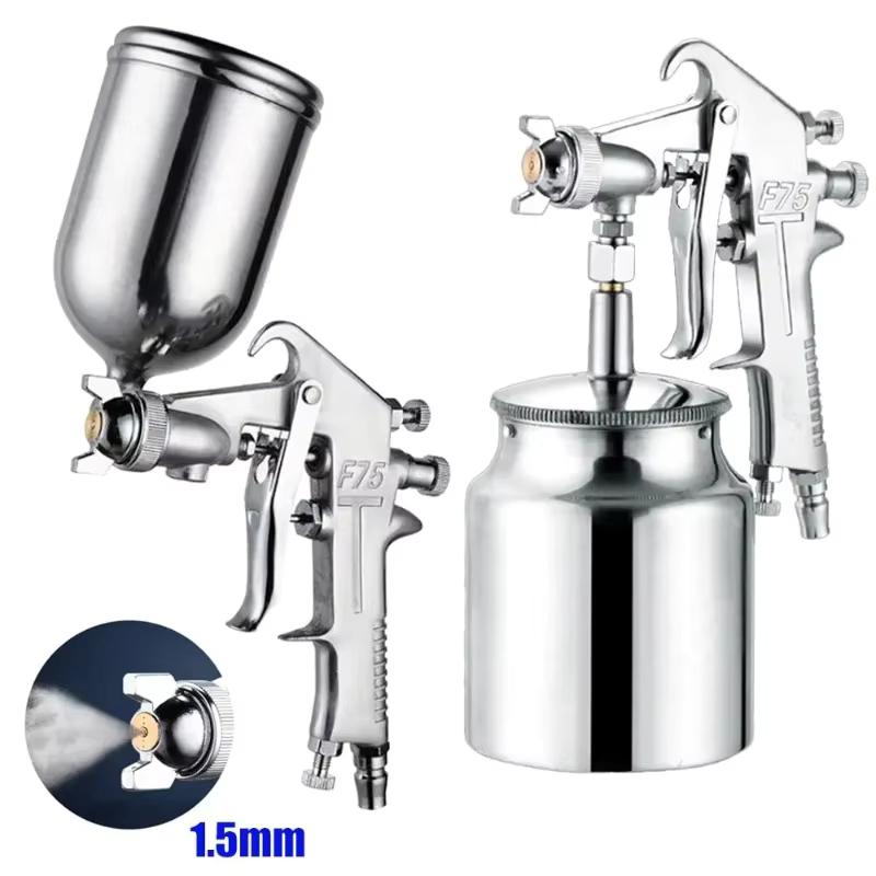 F-75 Spray Gun 1.5mm Nozzle wi - مراجعة Metallic Spray Paint وسعره