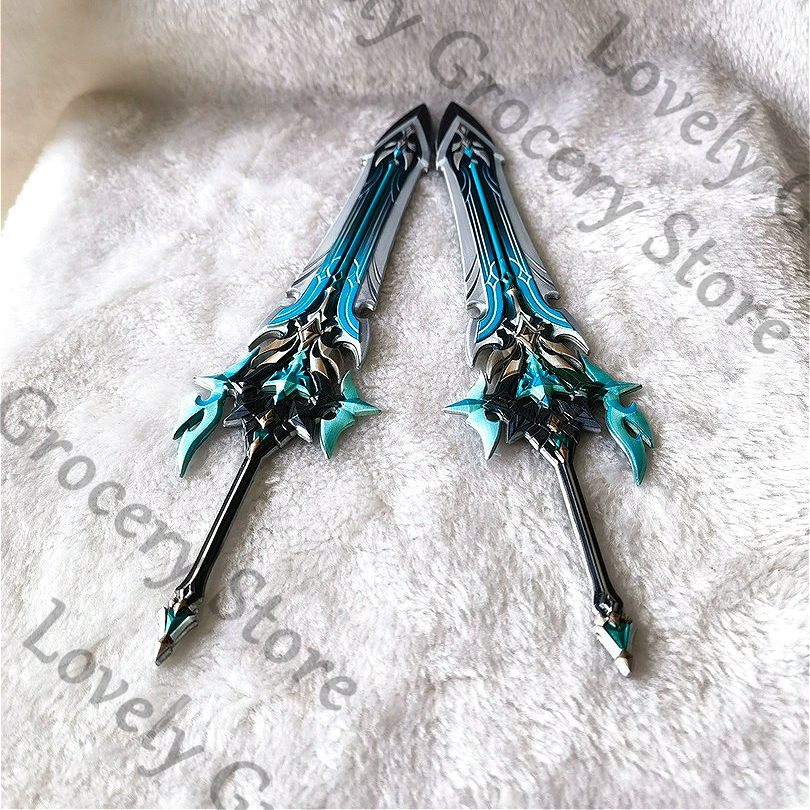 22cm Anime Genshin Impact Vark - مراجعة Cosplay Prop Kit وسعره