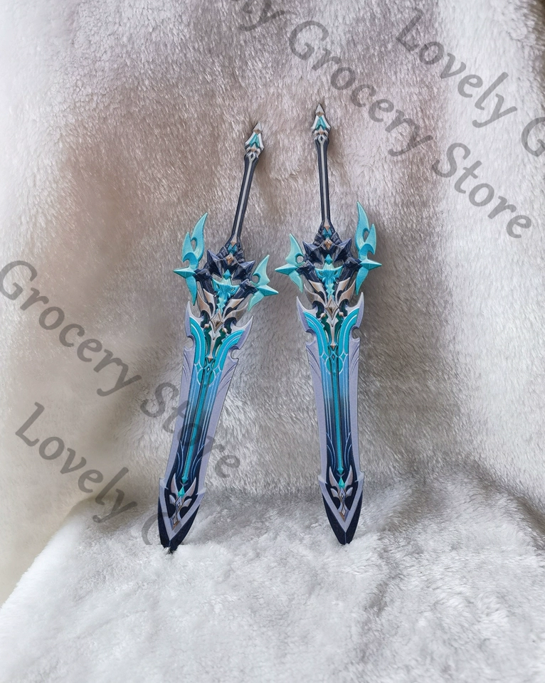 22cm Anime Genshin Impact Vark - مراجعة Cosplay Prop Kit وسعره
