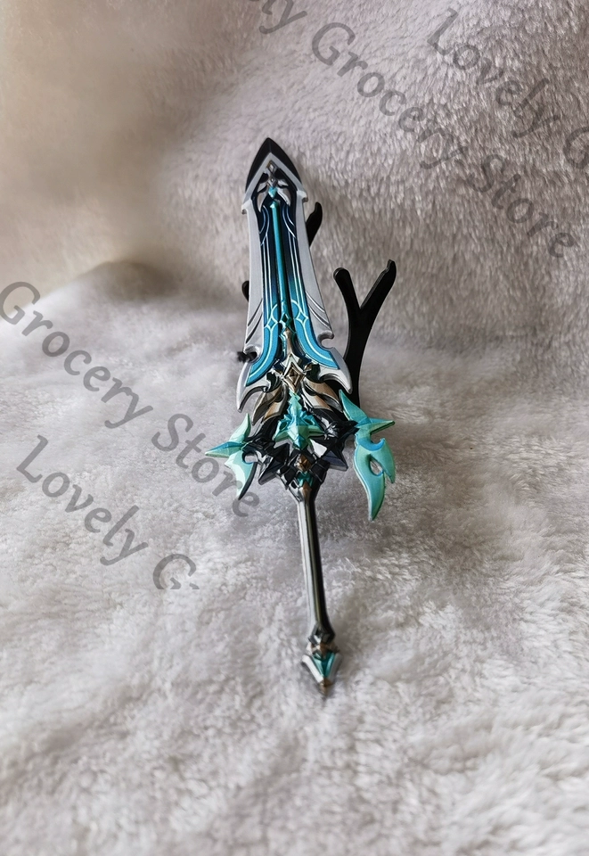 22cm Anime Genshin Impact Vark - مراجعة Cosplay Prop Kit وسعره