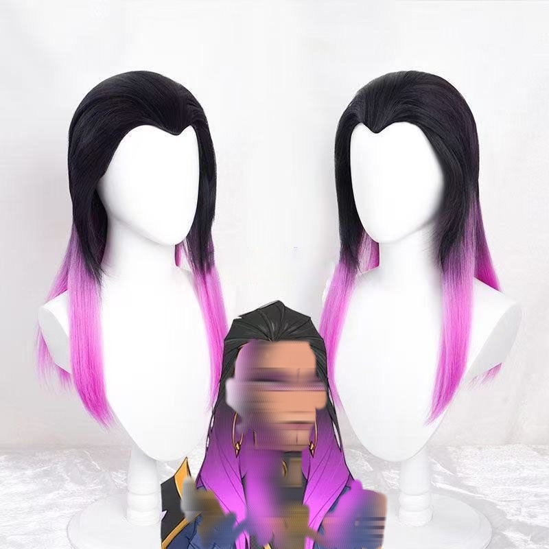 Reyna Anime Cosplay Wig Black  - مراجعة Wig Fiber Net وسعره