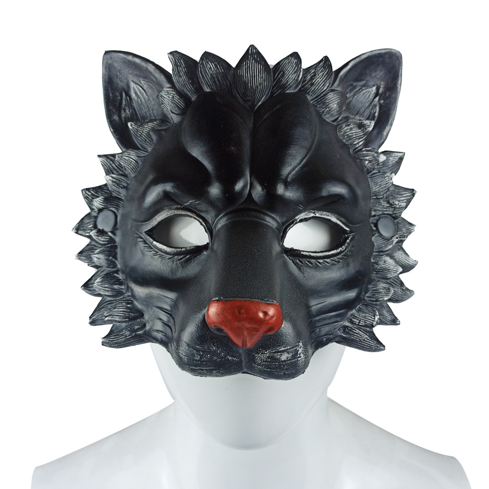 Adult Halloween Lion Mask 3D P - مراجعة Cosplay Props Eva Foam وسعره