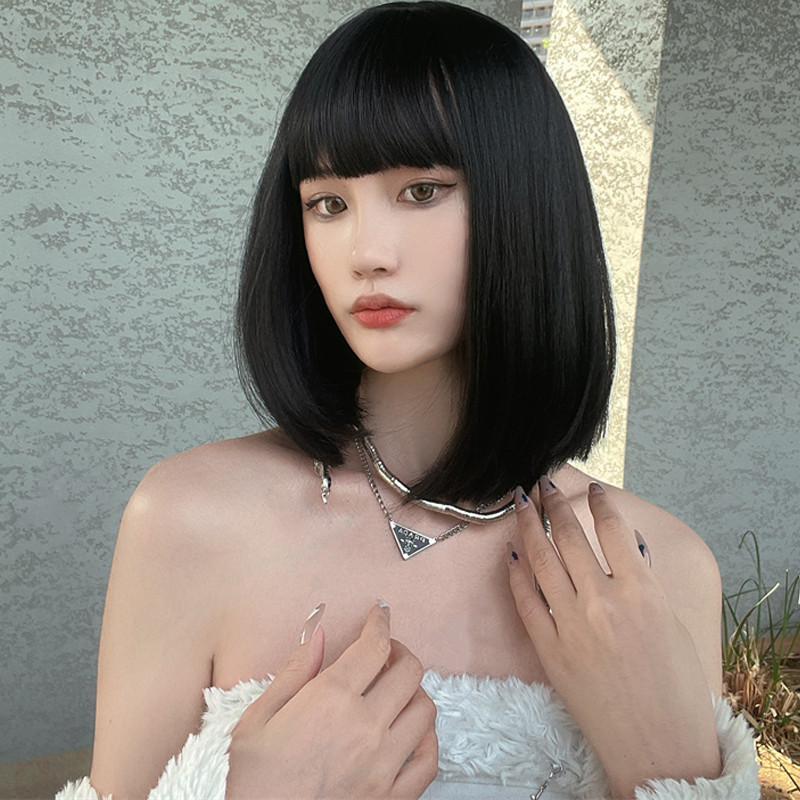 New natural synthetic wig fema - مراجعة Wig Fiber Net وسعره