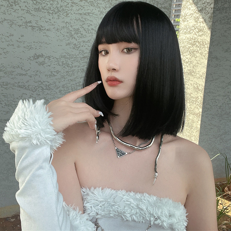 New natural synthetic wig fema - مراجعة Wig Fiber Net وسعره
