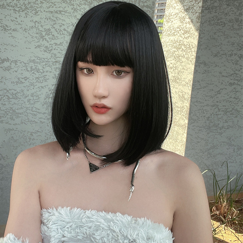 New natural synthetic wig fema - مراجعة Wig Fiber Net وسعره