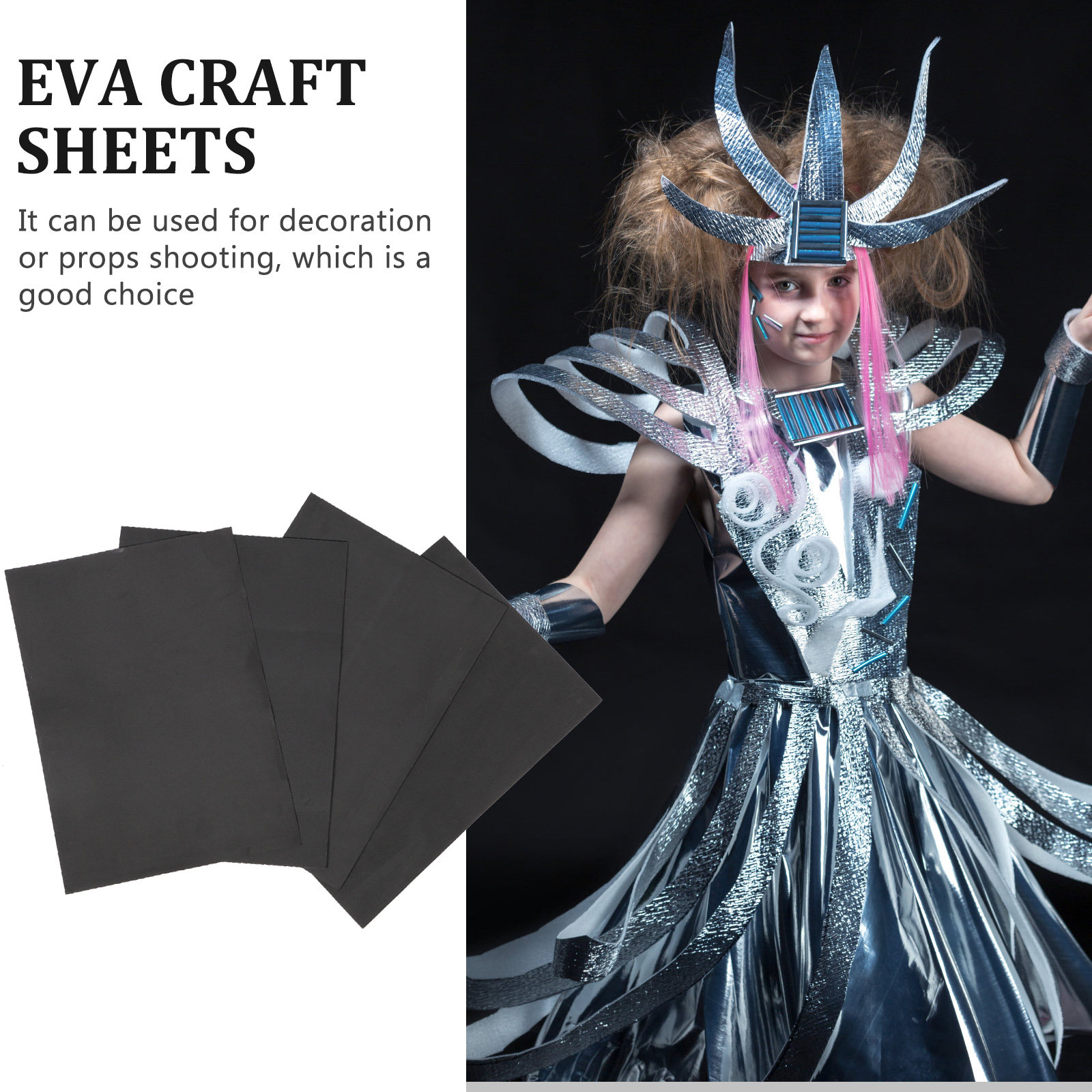 4Pcs Eva Board Foam Sheets DIY - مراجعة Cosplay Props Eva Foam وسعره