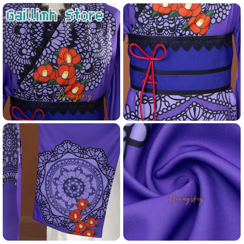 Aikatsu! Yurika Toudou Yukata  - مراجعة Free Cosplay Prop Patterns وسعره