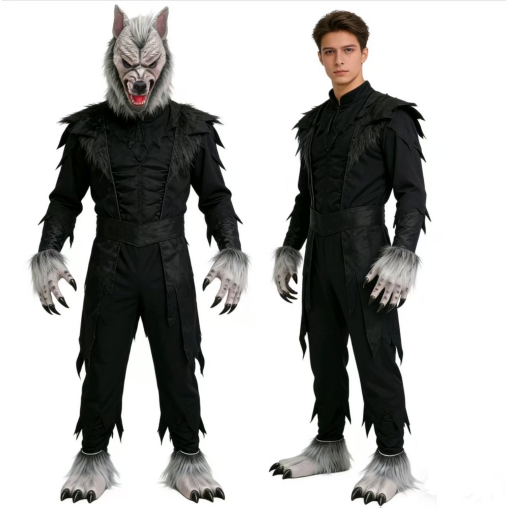 Werewolf Costume Kit Horror Ha - مراجعة Cosplay Prop Kit وسعره