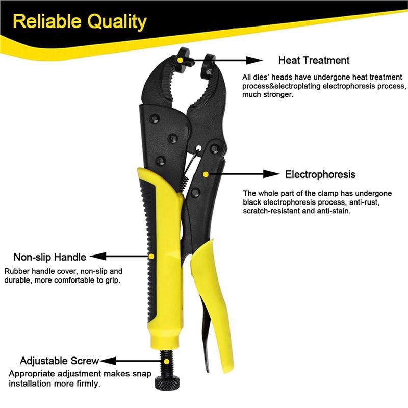 【Big Deal】Heavy Duty Snap Fast - مراجعة Snap Plier Setter وسعره