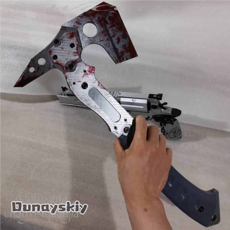 Leonn High Quality Fake Tactic - مراجعة Cosplay Prop Axe وسعره
