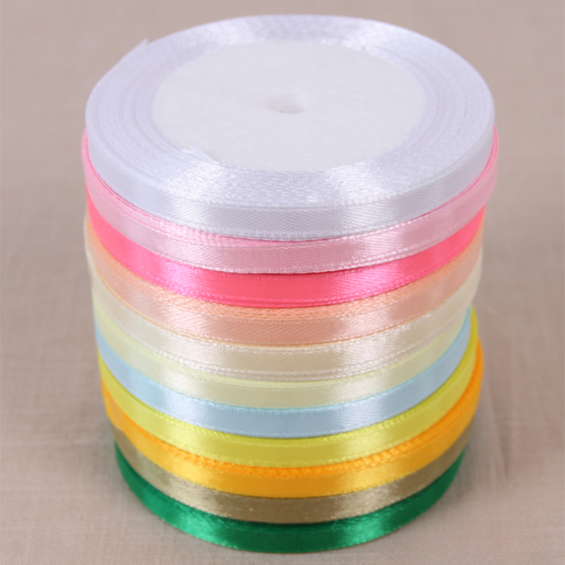 25yards/roll 6mm Satin Ribbon  - مراجعة Craft Foam Roll وسعره