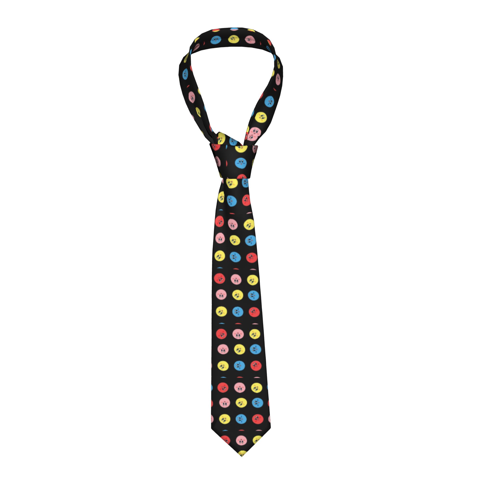 Rolling Kirby Pattern Neckties - مراجعة Free Cosplay Prop Patterns وسعره