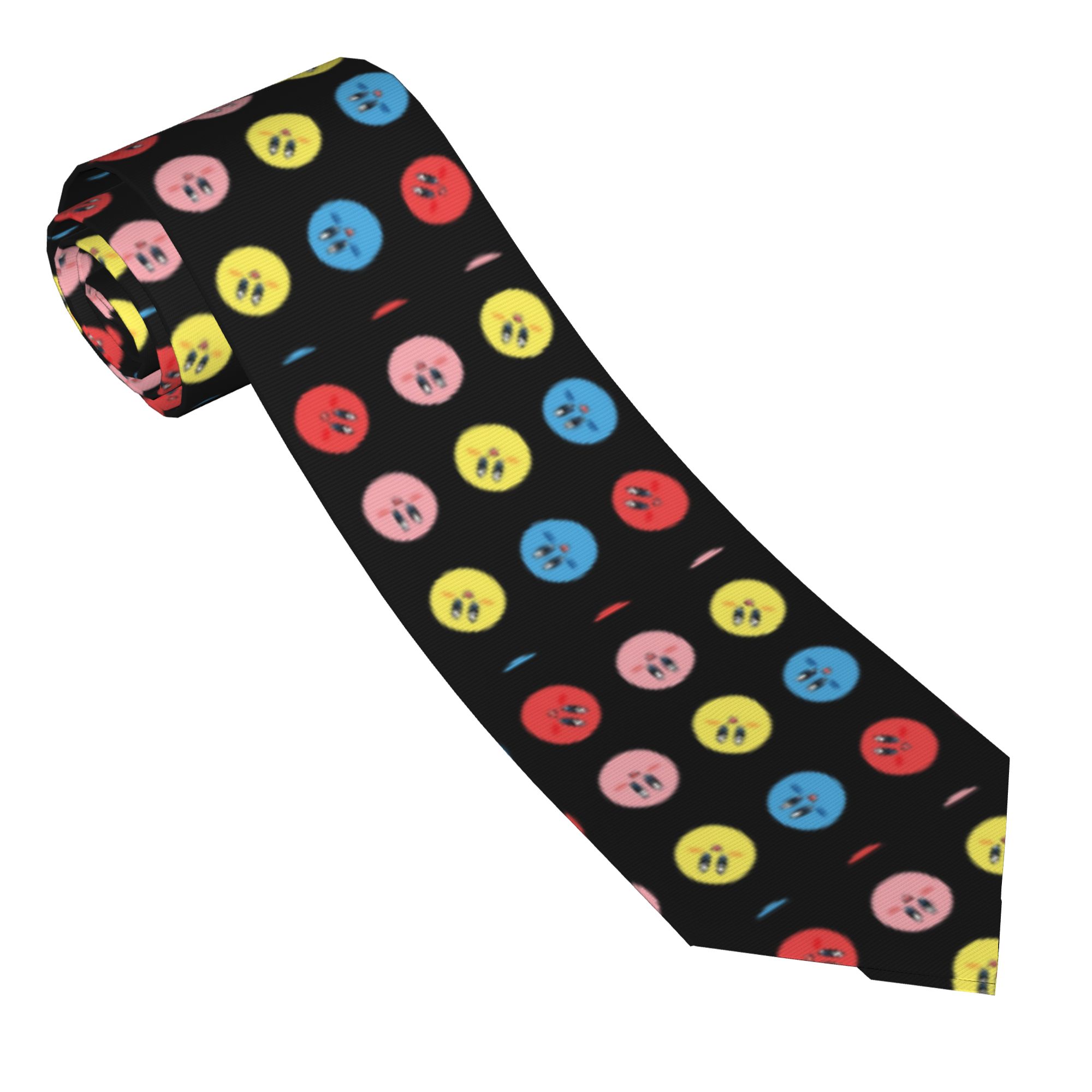 Rolling Kirby Pattern Neckties - مراجعة Free Cosplay Prop Patterns وسعره