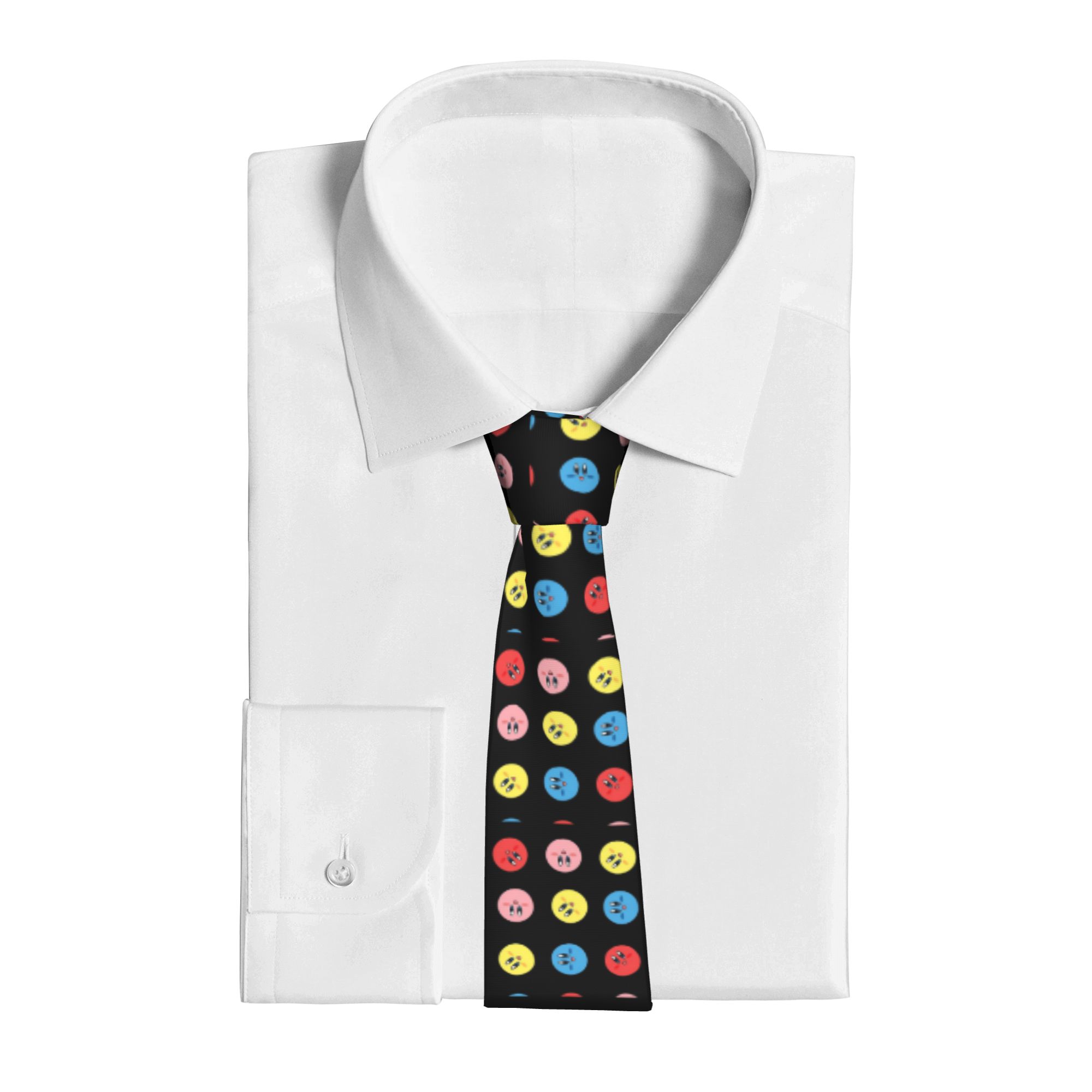 Rolling Kirby Pattern Neckties - مراجعة Free Cosplay Prop Patterns وسعره