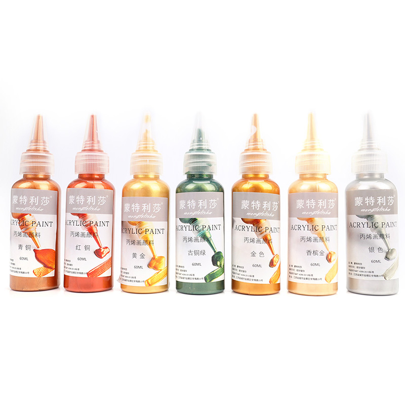 60ml Gold Paint Metallic acryl - مراجعة Metallic Spray Paint وسعره