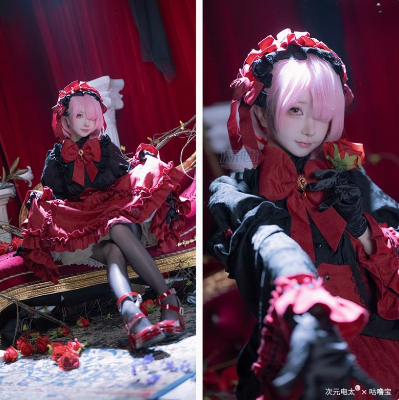 Maid Uniform Anime Re:Zer Ram  - مراجعة Cosplay Prop Kit وسعره