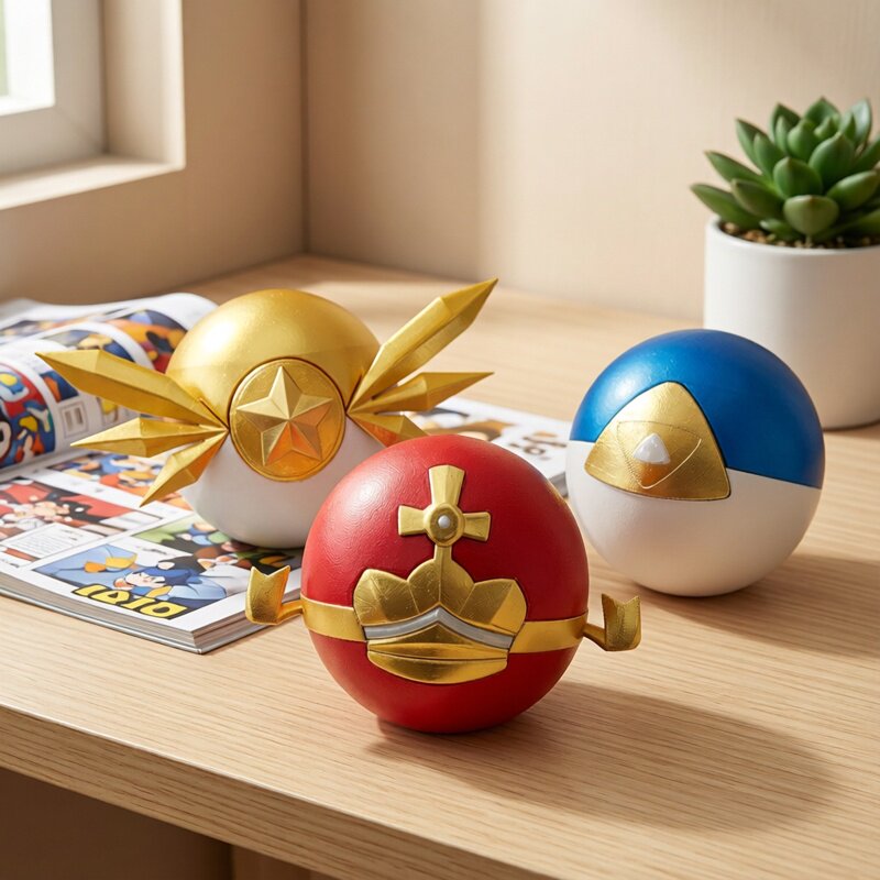 Complete Set Of Gulu Balls Cos - مراجعة Cosplay Prop 3D Print Settings وسعره