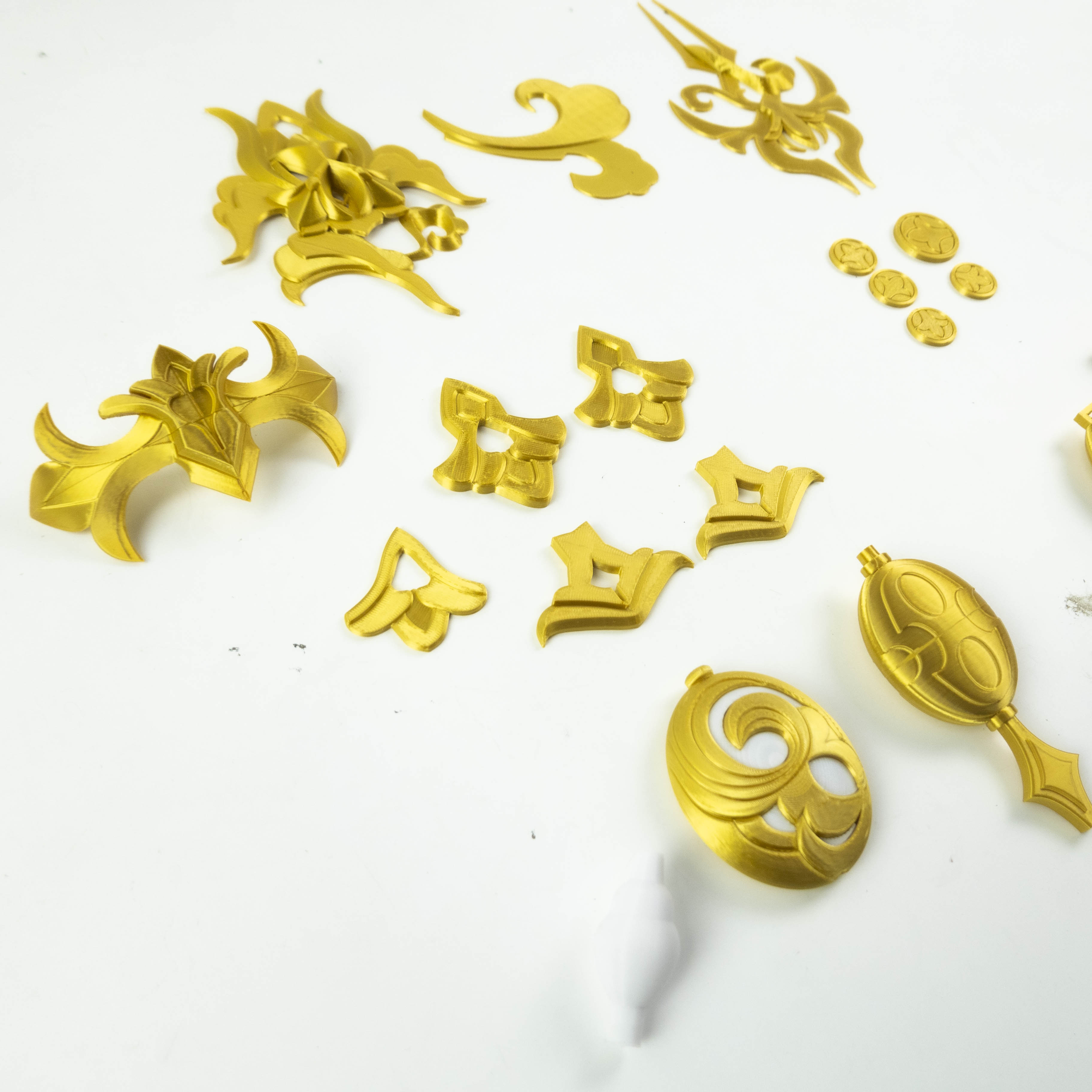 1 Set Honkai Star Rail Luocha  - مراجعة Cosplay Prop 3D Print Settings وسعره