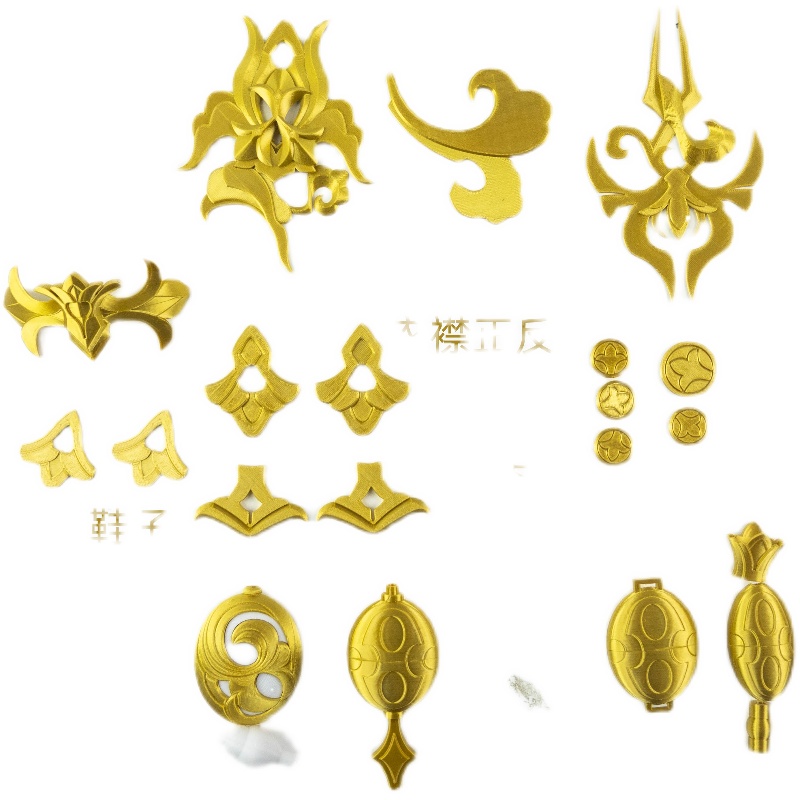 1 Set Honkai Star Rail Luocha  - مراجعة Cosplay Prop 3D Print Settings وسعره