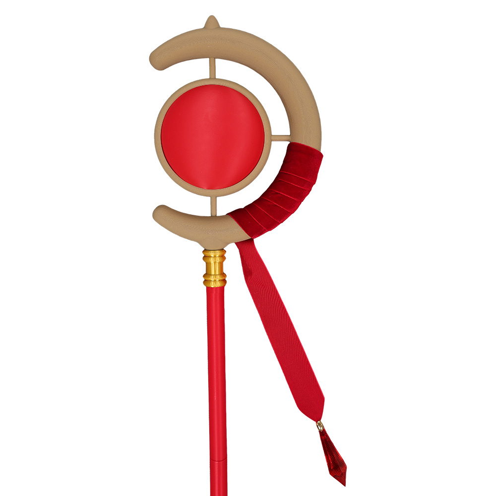 Fantasia Frieren Staff Rod Cos - مراجعة Frieren Cosplay Prop وسعره