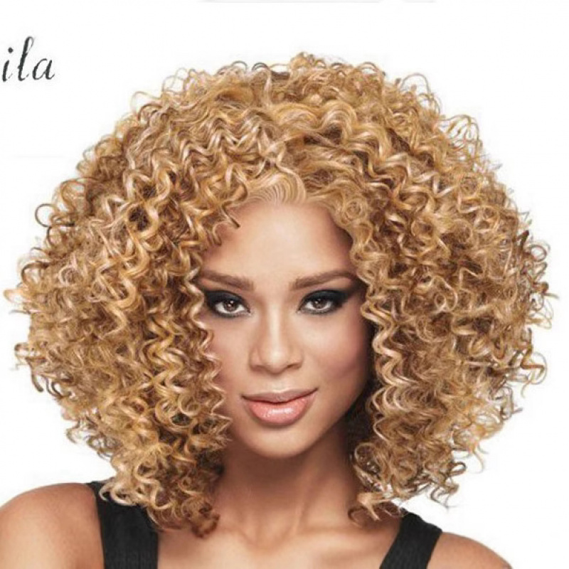 , European and American short  - مراجعة Wig Fiber Net وسعره