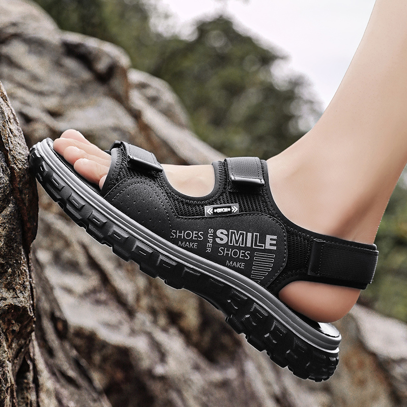 Men's 2026 New Summer Sandals, - مراجعة Velcro Hook Loop وسعره