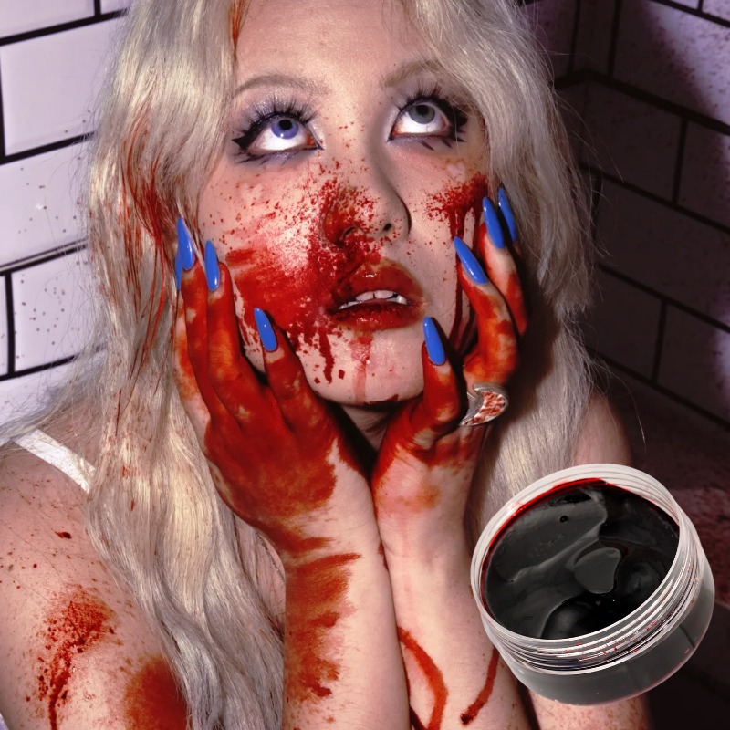 1/3pcs Halloween Blood Gel Lon - مراجعة Cosplay Prop Kit وسعره