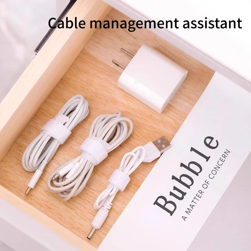 Cut-Free Reusable Cable Organi - مراجعة Velcro Hook Loop وسعره
