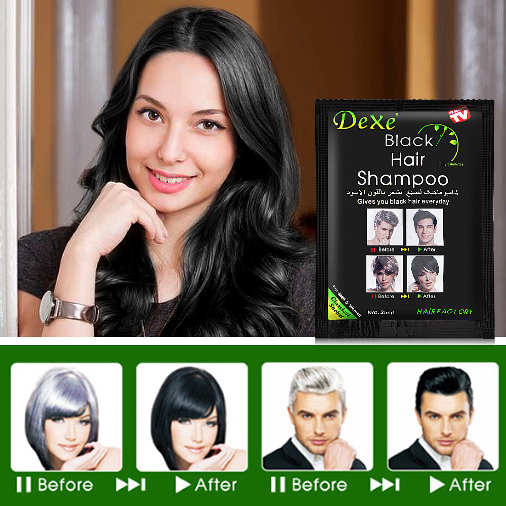 250ML Black Hair Shampoo For M - مراجعة Hair Spray Color وسعره