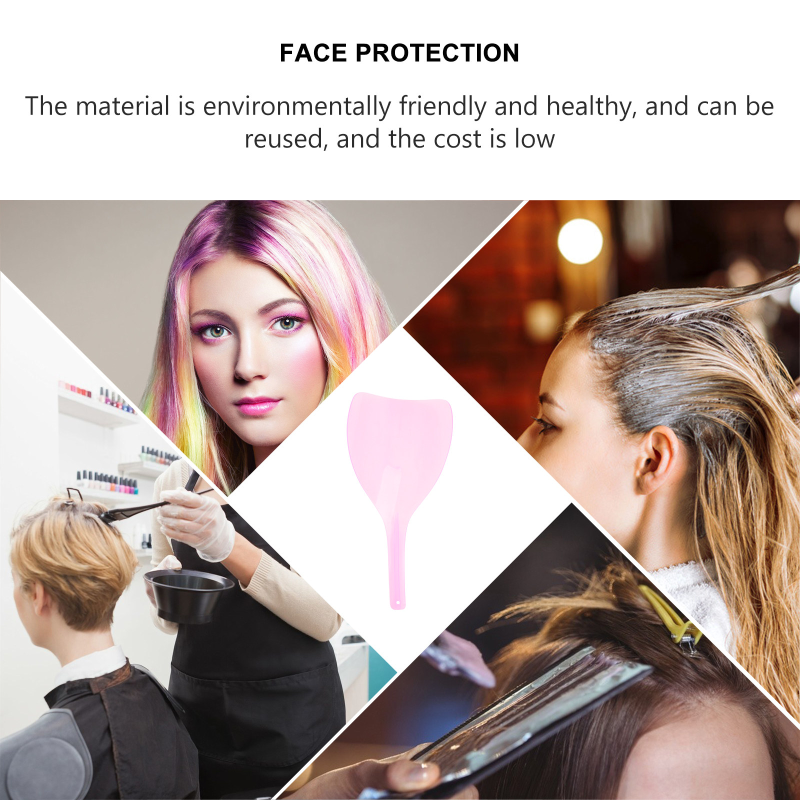 4Pcs Hair Coloring Face Protec - مراجعة Hair Spray Color وسعره