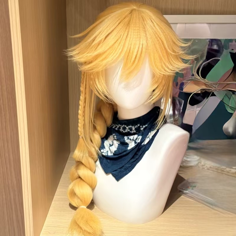 Anime Applejack Cosplay Wig Go - مراجعة Wig Fiber Net وسعره