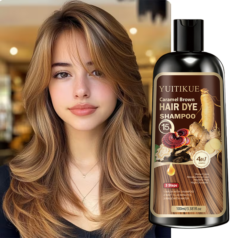 YUITIKUE Caramel Brown Hair Dy - مراجعة Hair Spray Color وسعره