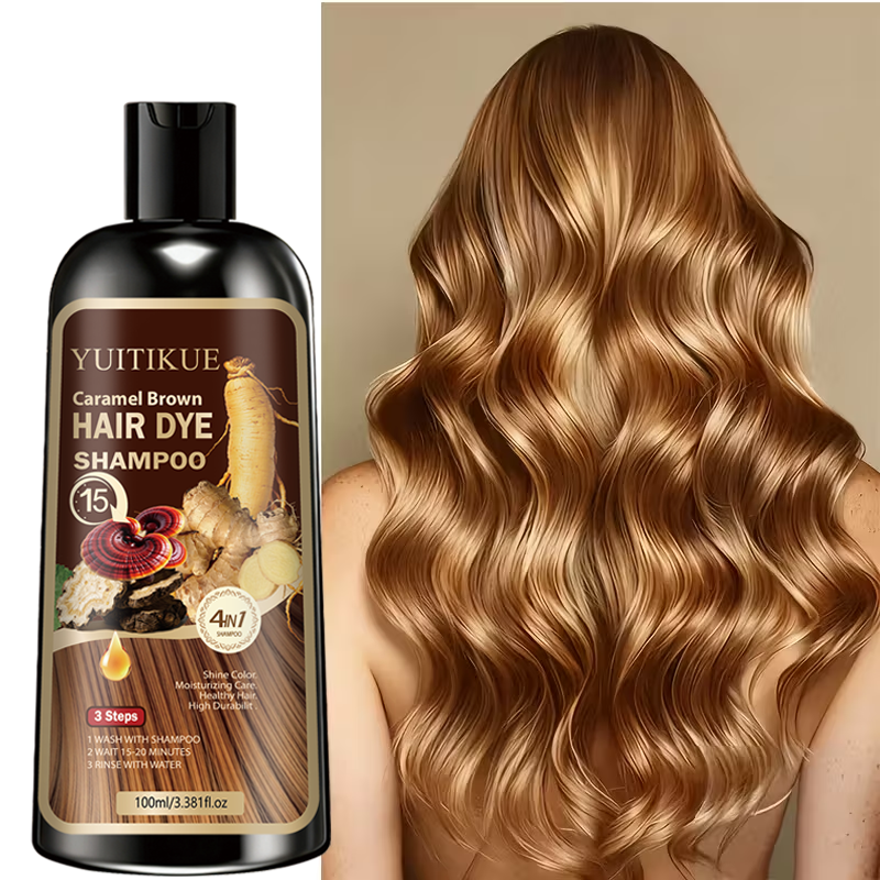 YUITIKUE Caramel Brown Hair Dy - مراجعة Hair Spray Color وسعره