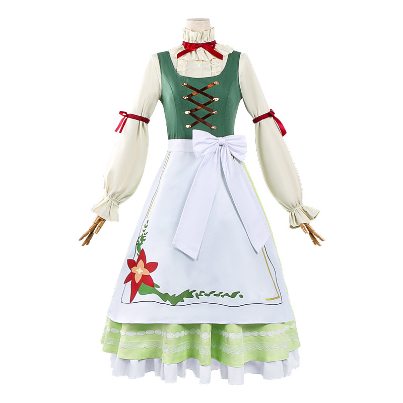 Anime Fern Cosplay Outfit Frie - مراجعة Frieren Cosplay Prop وسعره