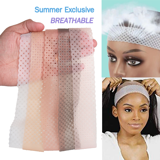 new breathable Wig Grip Band N - مراجعة Aerith Cosplay Prop وسعره