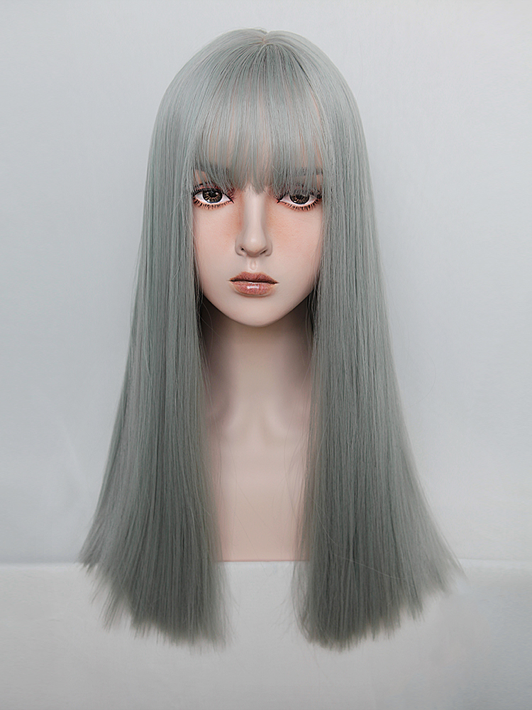 VICWIG Long Straight Synthetic - مراجعة Wig Fiber Net وسعره
