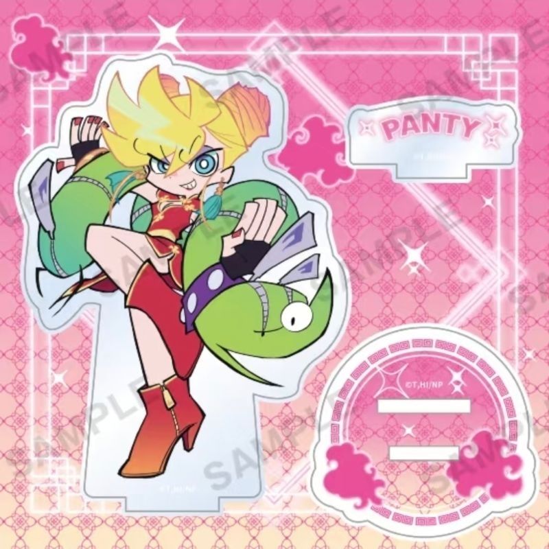Panty & Stocking with Garterbe - مراجعة Acrylic Cosplay Prop وسعره