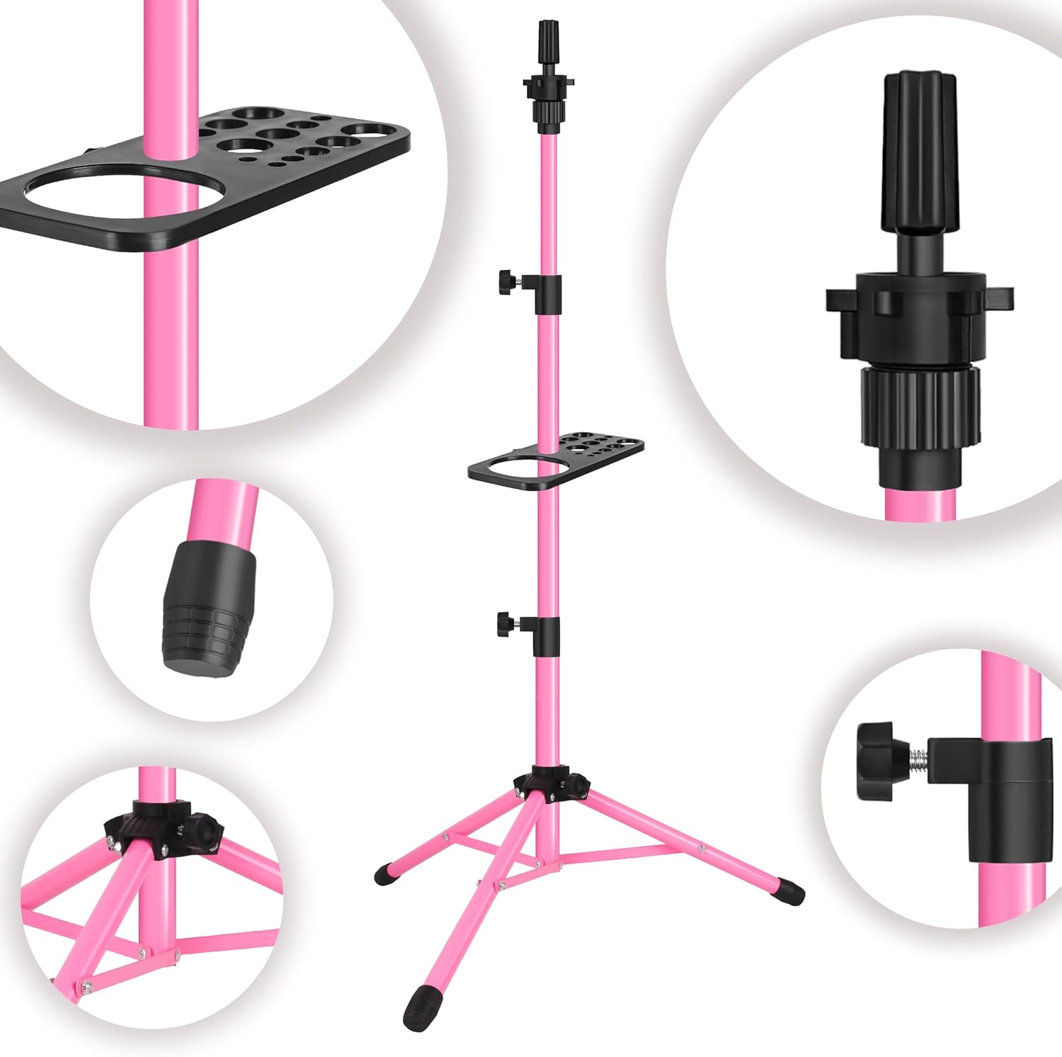 Wig Tripod Stand with Tray 125 - مراجعة Aerith Cosplay Prop وسعره