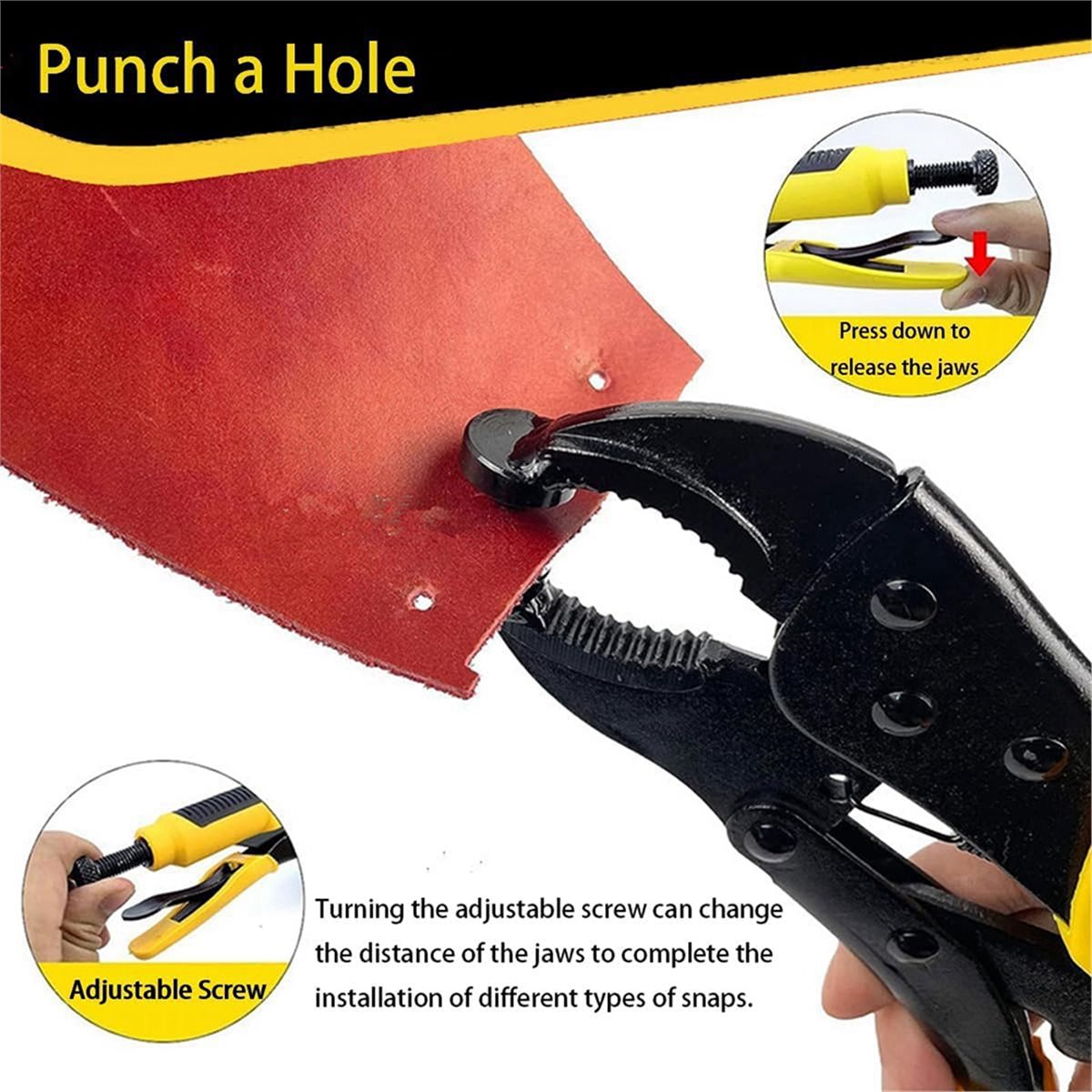 Sep.HOT~Heavy Duty Snap Fasten - مراجعة Snap Plier Setter وسعره