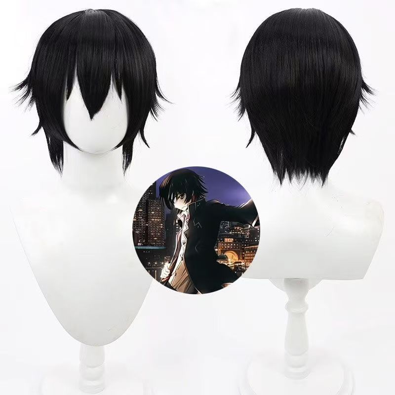 Anime Lelouch Lamperouge Cospl - مراجعة Wig Fiber Net وسعره