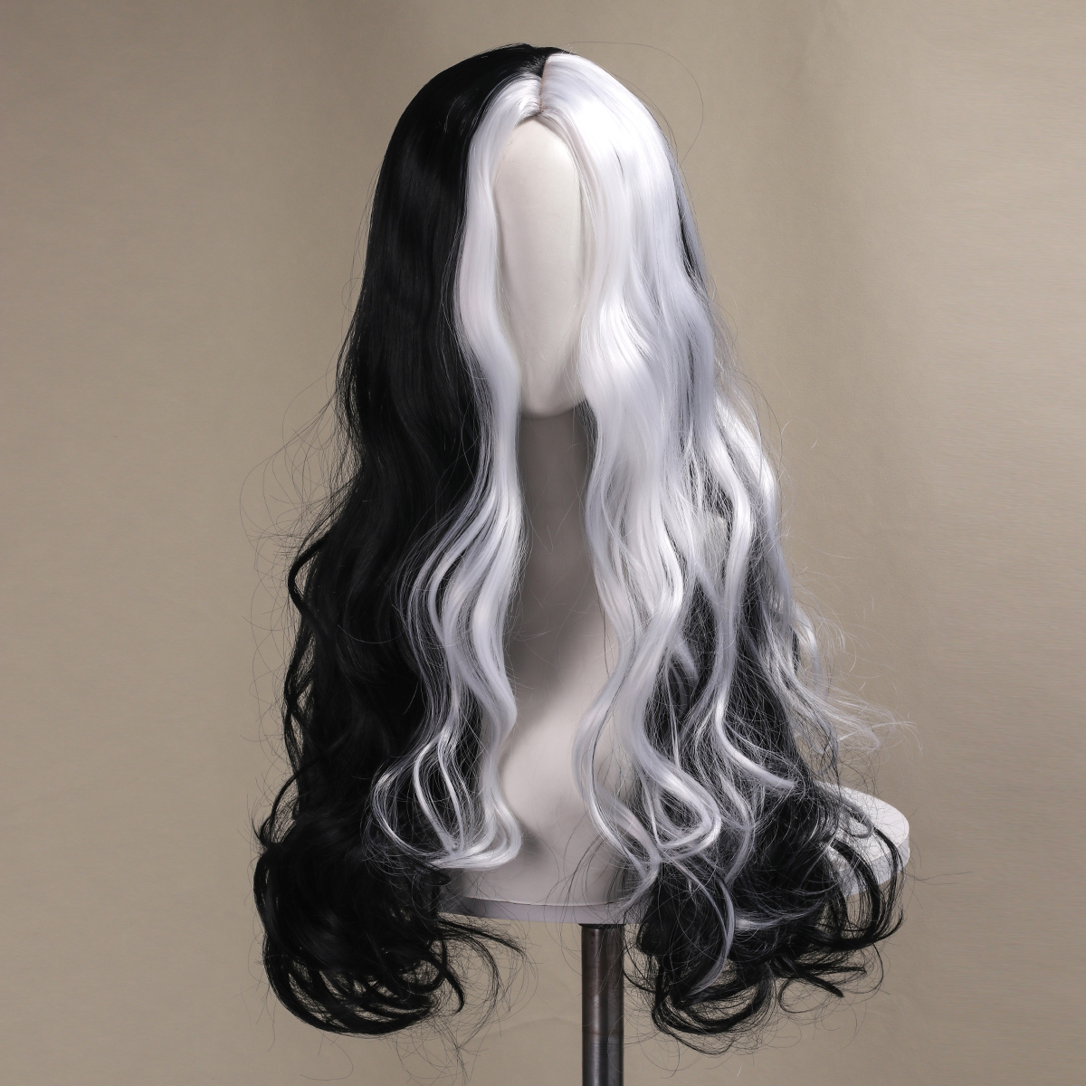 28 inch long rolled witch blac - مراجعة Aerith Cosplay Prop وسعره