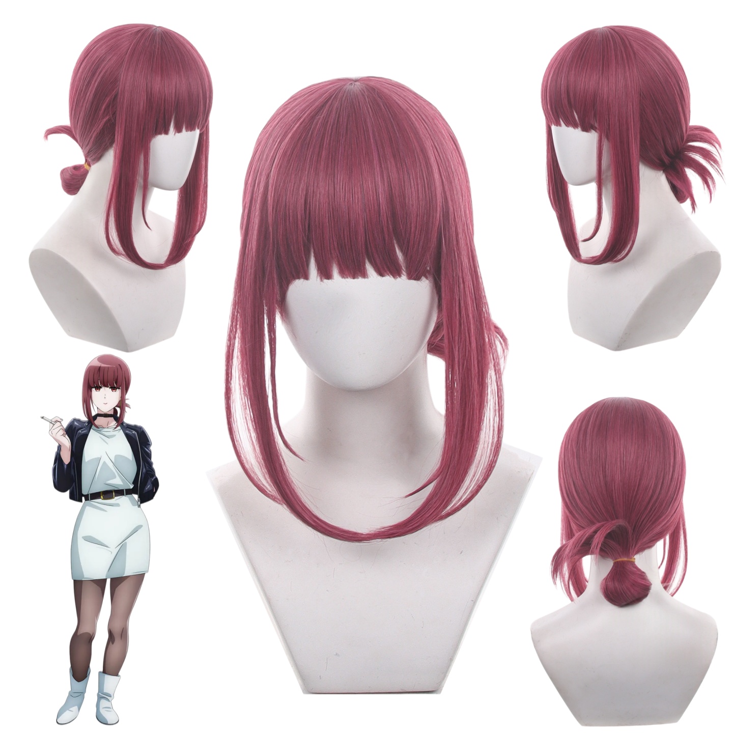 Anime Smoking Behind the Super - مراجعة Wig Fiber Net وسعره