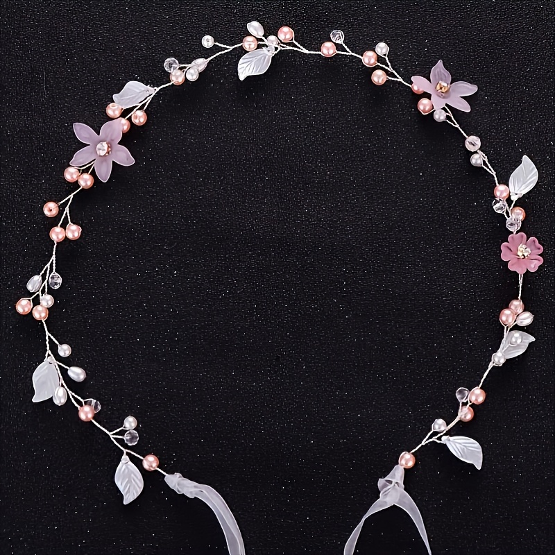Crystal Leaf Hair Vine Band He - مراجعة Aerith Cosplay Prop وسعره