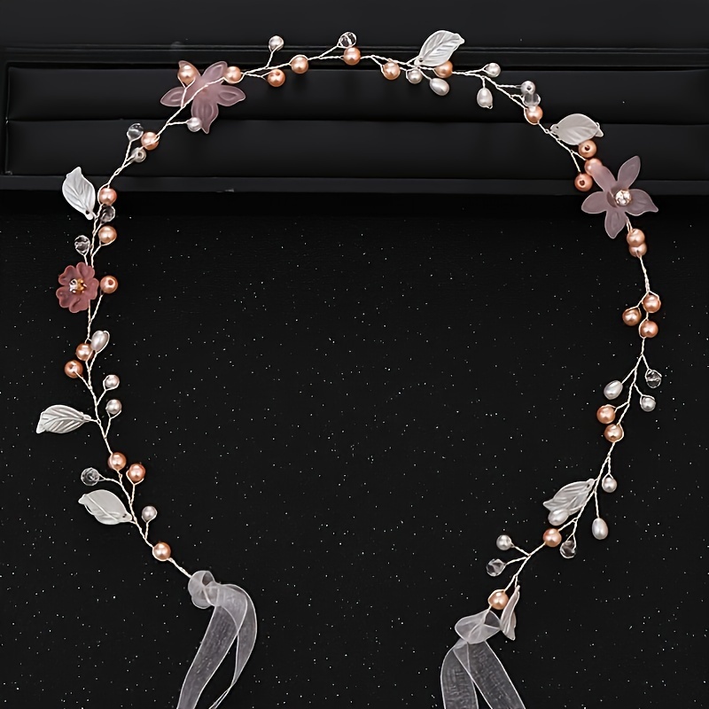 Crystal Leaf Hair Vine Band He - مراجعة Aerith Cosplay Prop وسعره